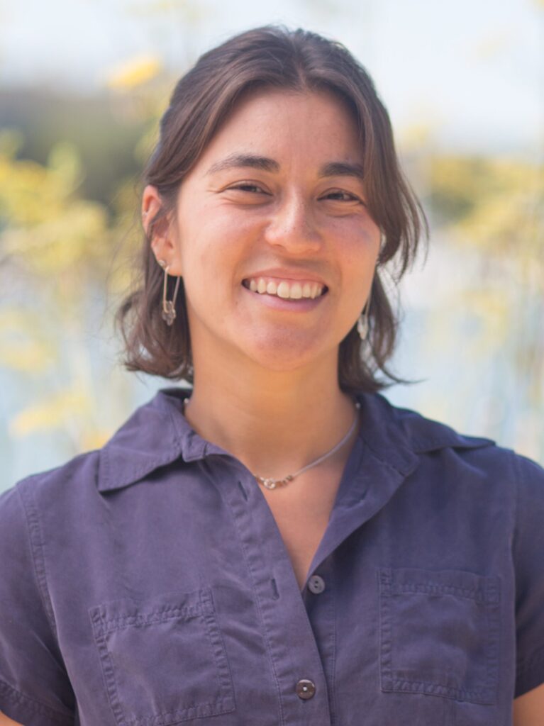 A close-up portrait of Bike East Bay staff member